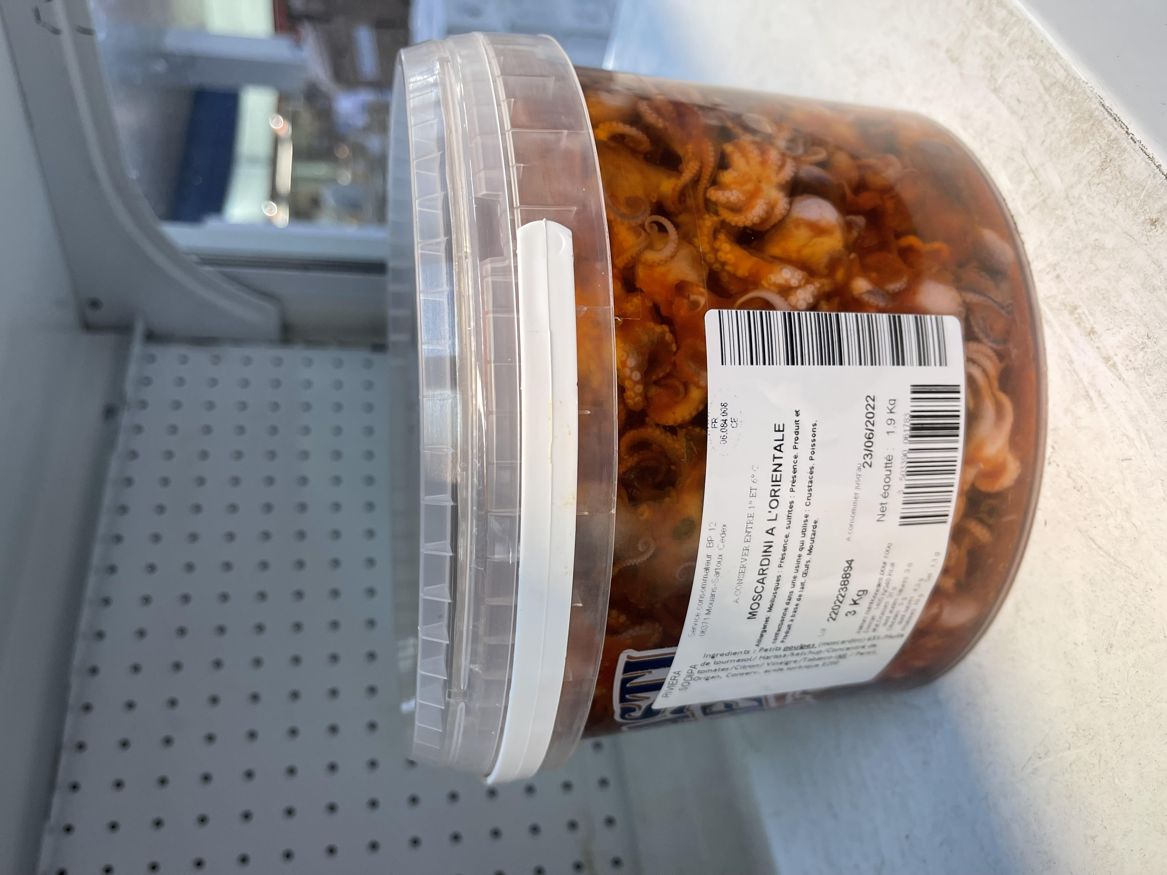 MOSCARDINI A L'ORIENTALE 3KG